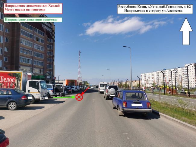 Ухта сбили пешехода
